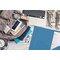 Gold Seal 2 Pkt Plastic Extra Heavyweight Folders Portfolio, High Sheen Reflective Finish, Lt. Blue, 12PK 86321 - alternate 6